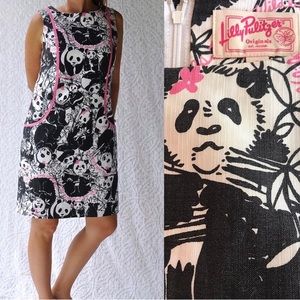 Lilly Pulitzer Panda Dress || Pandamonium Lilly Loves Wildlife Dress.